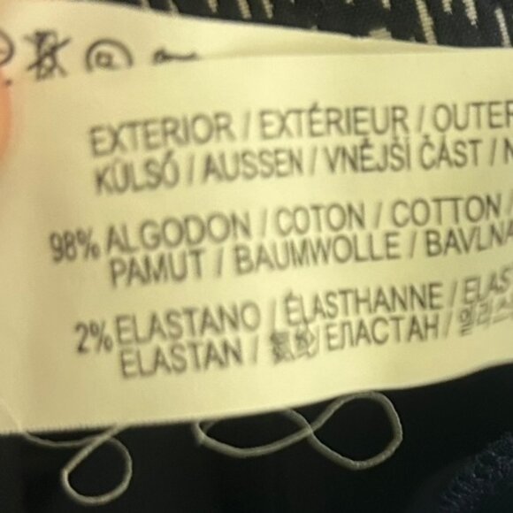 Zara Basic Blue and White Fit and Flare Dress Size S - Picture 4 of 4